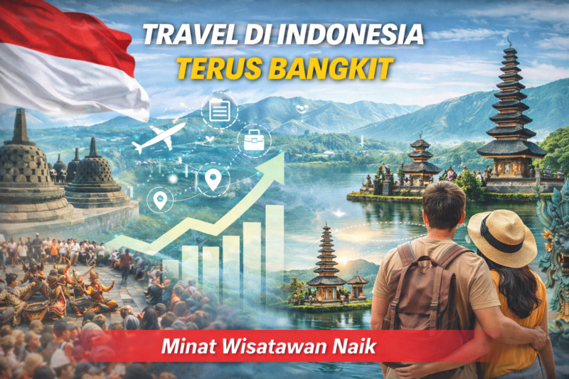 Sektor Travel di Indonesia Terus Bangkit, Minat Wisatawan Kembali Meningkat