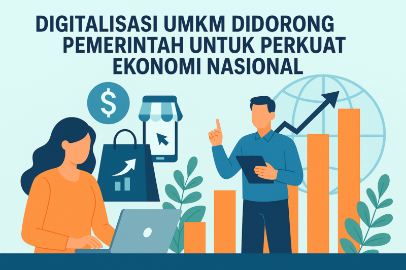 Pemerintah Genjot Digitalisasi UMKM untuk Perkuat Ekonomi Nasional