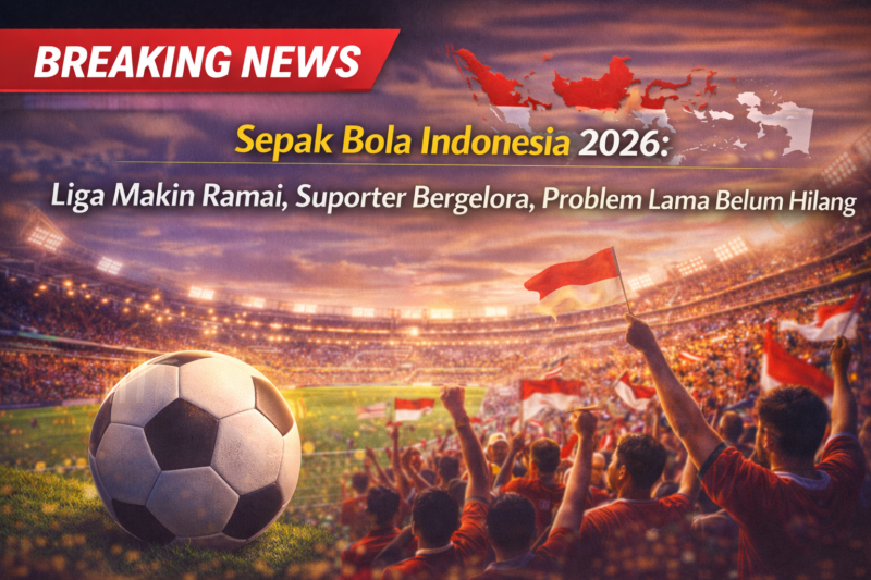 Sepak Bola Indonesia 2026: Liga Makin Ramai, Suporter Bergelora, Problem Lama Belum Hilang